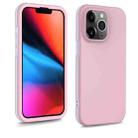 For iPhone 13 Pro Dual-color 360 Degrees Full Coverage Protective PC + TPU Shockproof Case (Pink) - 1