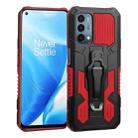 For OnePlus Nord N200 5G Machine Armor Warrior Shockproof PC + TPU Protective Case(Red) - 1
