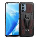 For OnePlus Nord N200 5G Machine Armor Warrior Shockproof PC + TPU Protective Case(Brown) - 1