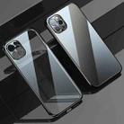 For iPhone 13 Pro SULADA Elastic Silicone Edge Frame + TPU All-inclusive Anti-fall Case (Black) - 1