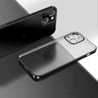 For iPhone 13 mini SULADA Electroplating Shockproof Ultra-thin TPU Protective Case (Black) - 1