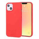 For iPhone 13 mini GOOSPERY SOFT FEELING Liquid TPU Shockproof Soft Case (Red) - 1