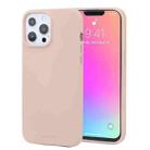 For iPhone 13 Pro GOOSPERY SOFT FEELING Liquid TPU Shockproof Soft Case (Light Pink) - 1