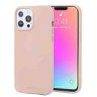 For iPhone 13 Pro Max GOOSPERY SOFT FEELING Liquid TPU Shockproof Soft Case (Light Pink) - 1