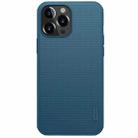 For iPhone 13 Pro NILLKIN Super Frosted Shield Pro PC + TPU Protective Case (Blue) - 1