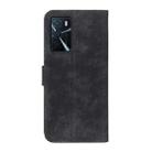 For OPPO A16 Antelope Texture Magnetic Buckle Horizontal Flip PU Leather Case with Card Slots & Wallet & Holder(Black) - 2