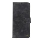 For OPPO A16 Antelope Texture Magnetic Buckle Horizontal Flip PU Leather Case with Card Slots & Wallet & Holder(Black) - 3