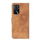 For OPPO A16 Antelope Texture Magnetic Buckle Horizontal Flip PU Leather Case with Card Slots & Wallet & Holder(Brown) - 2