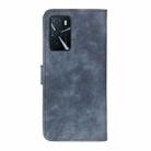 For OPPO A16 Antelope Texture Magnetic Buckle Horizontal Flip PU Leather Case with Card Slots & Wallet & Holder(Blue) - 2