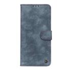 For OPPO A16 Antelope Texture Magnetic Buckle Horizontal Flip PU Leather Case with Card Slots & Wallet & Holder(Blue) - 3