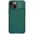For iPhone 13 mini NILLKIN Black Mirror Pro Series Camshield Full Coverage Dust-proof Scratch Resistant Phone Case (Green) - 1