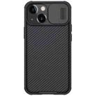 For iPhone 13 NILLKIN Black Mirror Pro Series Camshield Full Coverage Dust-proof Scratch Resistant Phone Case(Black) - 1