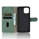 For iPhone 13 Pro Max Solid Color Skin Feel Magnetic Buckle Horizontal Flip Calf Texture PU Leather Case with Holder & Card Slots & Wallet (Green) - 4