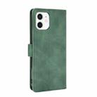 For iPhone 13 Solid Color Skin Feel Magnetic Buckle Horizontal Flip Calf Texture PU Leather Case with Holder & Card Slots & Wallet(Green) - 3