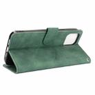 For iPhone 13 Solid Color Skin Feel Magnetic Buckle Horizontal Flip Calf Texture PU Leather Case with Holder & Card Slots & Wallet(Green) - 6