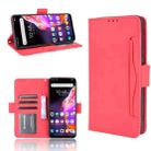 For Infinix Hot 10s/10s NFC/10T Skin Feel Calf Pattern Horizontal Flip Leather Case with Holder & Card Slots & Photo Frame(Red) - 1