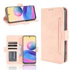 For Xiaomi Redmi Note 10 JP Version Skin Feel Calf Pattern Horizontal Flip Leather Case with Holder & Card Slots & Photo Frame(Pink) - 1