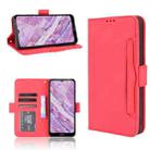 For Nokia C10/C20 Skin Feel Calf Pattern Horizontal Flip Leather Case with Holder & Card Slots & Photo Frame(Red) - 1