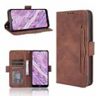 For Nokia C10/C20 Skin Feel Calf Pattern Horizontal Flip Leather Case with Holder & Card Slots & Photo Frame(Brown) - 1