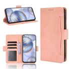 For Oukitel C21/C21 Pro Skin Feel Calf Pattern Horizontal Flip Leather Case with Holder & Card Slots & Photo Frame(Pink) - 1