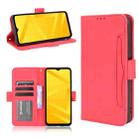 For ZTE Blade A71 Skin Feel Calf Pattern Horizontal Flip Leather Case with Holder & Card Slots & Photo Frame(Red) - 1