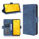 For ZTE Blade A71 Skin Feel Calf Pattern Horizontal Flip Leather Case with Holder & Card Slots & Photo Frame(Blue) - 1