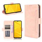 For ZTE Blade A71 Skin Feel Calf Pattern Horizontal Flip Leather Case with Holder & Card Slots & Photo Frame(Pink) - 1
