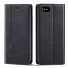 For iPhone SE 2022 / SE 2020 / 8 / 7 Forwenw F2 Series Magnetic Horizontal Flip Leather Case with Holder & Card Slots & Wallet(Black) - 1