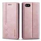 For iPhone SE 2022 / SE 2020 / 8 / 7 Forwenw F2 Series Magnetic Horizontal Flip Leather Case with Holder & Card Slots & Wallet(Rose Gold) - 1