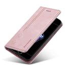 For iPhone SE 2022 / SE 2020 / 8 / 7 Forwenw F2 Series Magnetic Horizontal Flip Leather Case with Holder & Card Slots & Wallet(Rose Gold) - 4