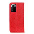 For Xiaomi Poco X3 GT Magnetic Crazy Horse Texture Horizontal Flip Leather Case with Holder & Card Slots & Wallet(Red) - 2