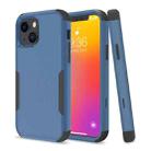 For iPhone 13 mini Commuter Shockproof TPU + PC Protective Case (Royal Blue + Black) - 1