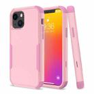 For iPhone 13 mini Commuter Shockproof TPU + PC Protective Case (Pink) - 1