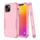 For iPhone 13 Commuter Shockproof TPU + PC Protective Case(Pink) - 1
