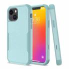 For iPhone 13 Commuter Shockproof TPU + PC Protective Case(Grey Green) - 1