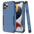 For iPhone 13 Pro Commuter Shockproof TPU + PC Protective Case (Royal Blue + Black) - 1