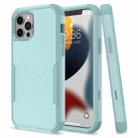 For iPhone 13 Pro Commuter Shockproof TPU + PC Protective Case (Grey Green) - 1