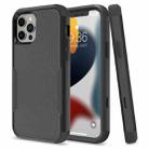 For iPhone 13 Pro Max Commuter Shockproof TPU + PC Protective Case (Black) - 1