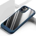 For iPhone 13 Pro Shockproof TPU + PC Protective Case (Navy Blue) - 1