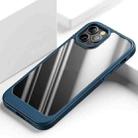 For iPhone 13 Pro Max Shockproof TPU + PC Protective Case (Navy Blue) - 1