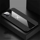 For iPhone 11 XINLI Stitching Cloth Textue Shockproof TPU Protective Case(Black) - 1