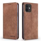 For iPhone 13 Pro TAOKKIM Retro Matte PU Horizontal Flip Leather Case with Holder & Card Slots (Brown) - 2