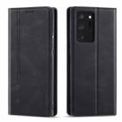 For Samsung Galaxy Note20 Ultra Forwenw F2 Series Magnetic Horizontal Flip Leather Case with Holder & Card Slots & Wallet(Black) - 1