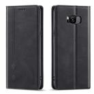 For Samsung Galaxy S8 Forwenw F2 Series Magnetic Horizontal Flip Leather Case with Holder & Card Slots & Wallet(Black) - 1