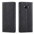 For Samsung Galaxy S8+ Forwenw F2 Series Magnetic Horizontal Flip Leather Case with Holder & Card Slots & Wallet(Black) - 1