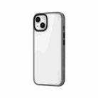 For iPhone 13 mini Ming Shield Hybrid Frosted Transparent PC + TPU Scratchproof Shockproof Case (Grey) - 2