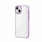 For iPhone 13 Ming Shield Hybrid Frosted Transparent PC + TPU Scratchproof Shockproof Case(Purple) - 2