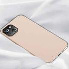 X-level Guardian Series Ultra-thin All-inclusive Shockproof TPU Case For iPhone 13 mini(Gold) - 1