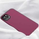 X-level Guardian Series Ultra-thin All-inclusive Shockproof TPU Case For iPhone 13 mini(Wine Red) - 1