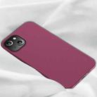 X-level Guardian Series Ultra-thin All-inclusive Shockproof TPU Case For iPhone 13(Wine Red) - 1